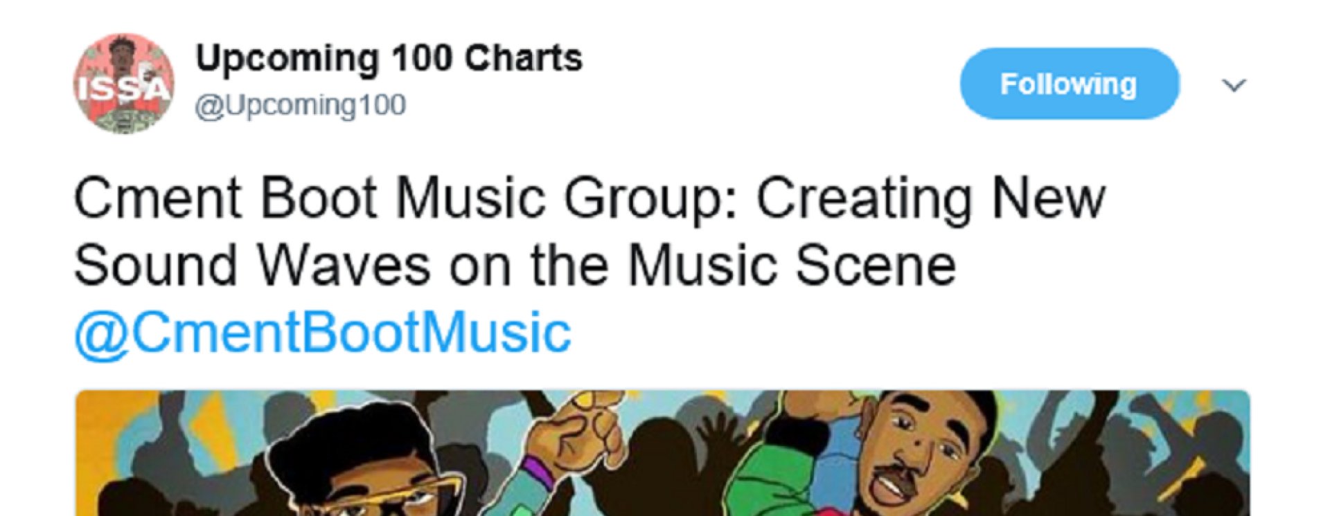 CMENT BOOT MUSIC GROUP cover image