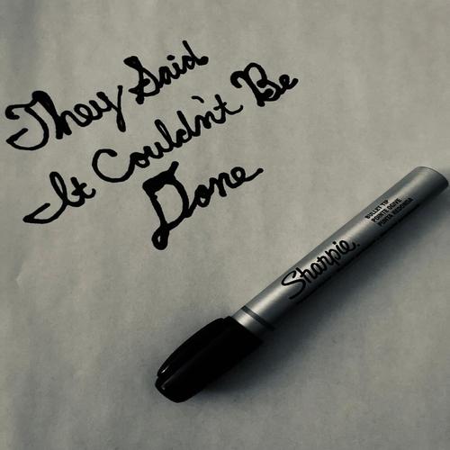 They Said It Couldn't Be Done cover