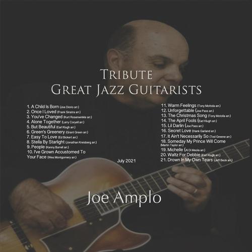 Tribute Great Jazz Guitarists cover