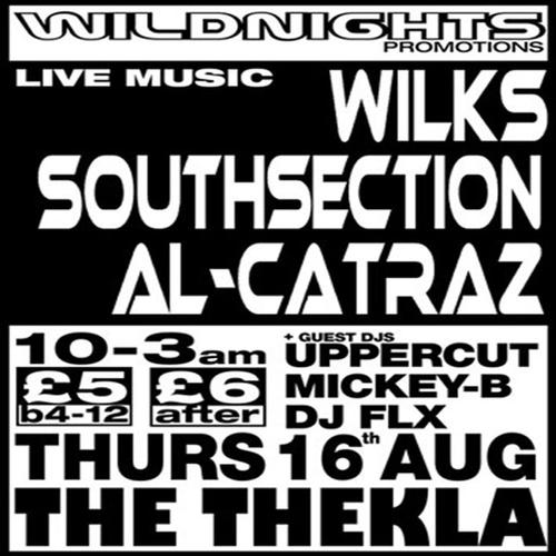 SOUTHSECTION / LIVE @ The Thekla. Bristol cover