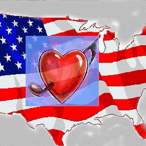 Heart Beats Red White and Blue cover