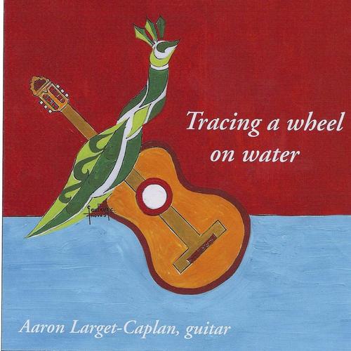 Tracing a wheel on water cover
