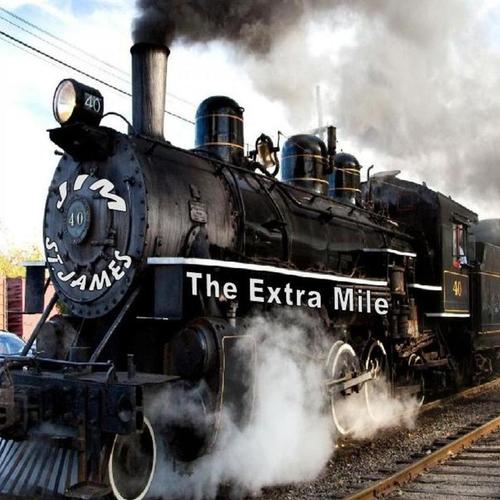 The Extra Mile~ Jim St. James cover