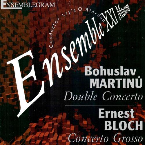 Martinu Double Concerto, Bloch Concerto Grosso cover