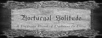 Nocturnal Solitude photo