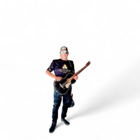 Chris Nickey and his Guitar photo