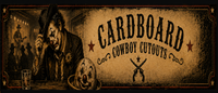 Cardboard Cowboy Cutouts photo