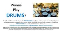 Drummer Andy Pruyn photo