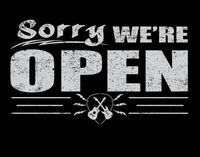 SORRY, WE'RE OPEN photo