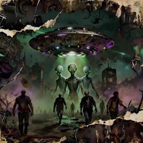 UFO's & Zombies Compilation cover