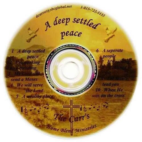 A deep settled peace cover