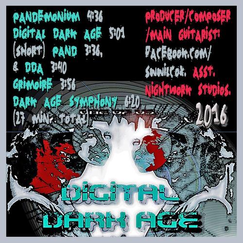 DIGITAL DARK AGE: "One of Us" 27min, 2016 EP cover
