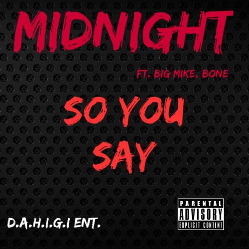 So You Say cover