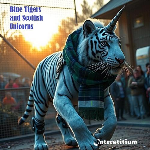 Blue Tigers and Scottish Unicorns (2020) cover