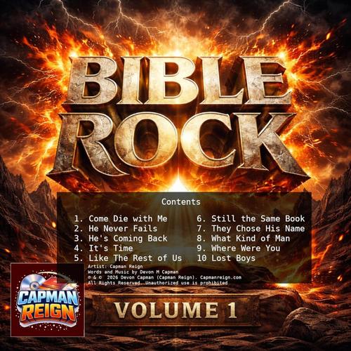 Bible Rock Vol 1 cover
