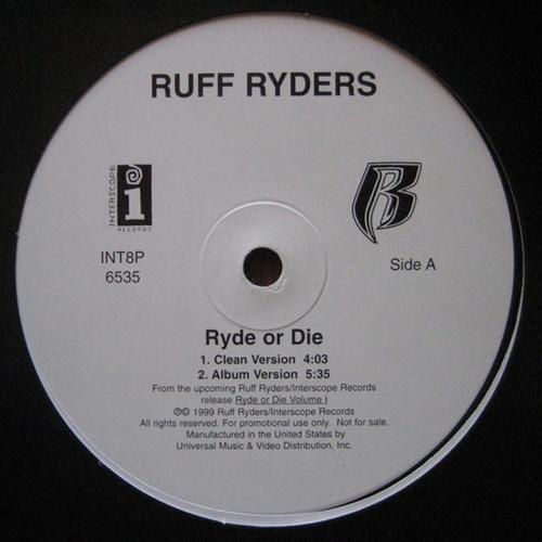 Ruff Ryders - Holiday feat. Styles P - Ryde Or Die Vol. II cover
