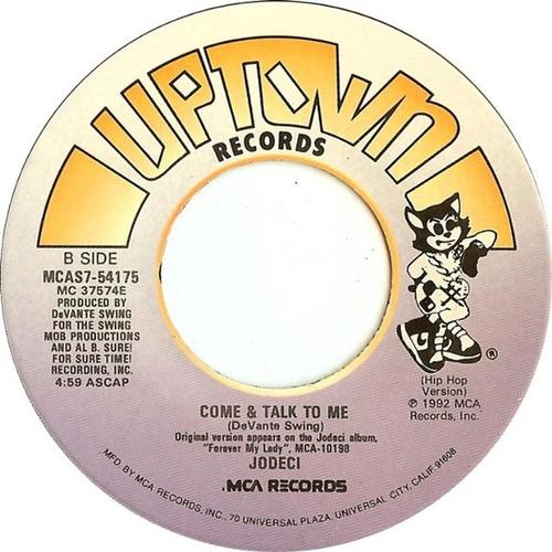 Come & Talk To Me cover